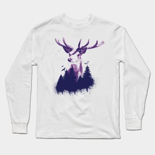 Deer Forest Long Sleeve T-Shirt